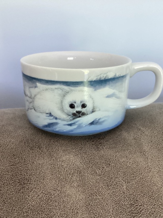 Otagiri Other - Otagiri stoneware seal soup mug Japan